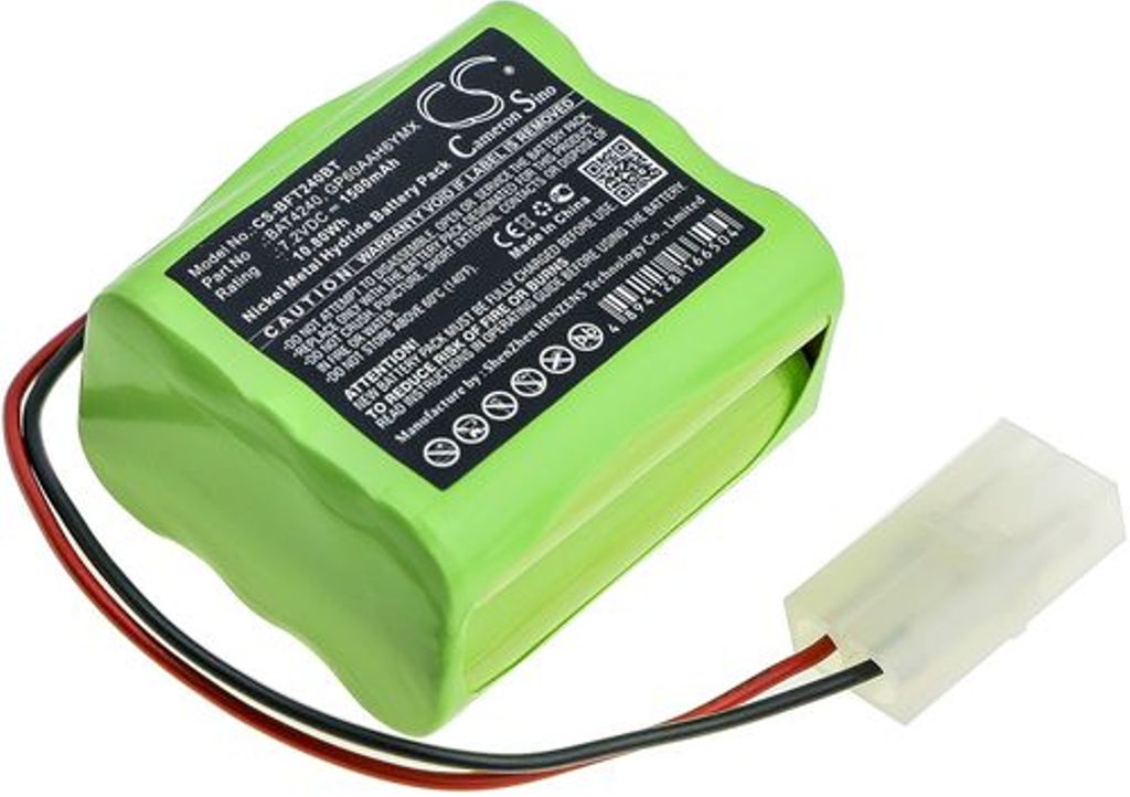 Batteri til Burley BAT4240,GP60AAH6YMX 1500 mAh