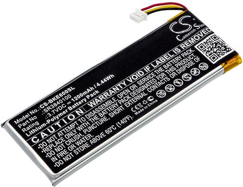 Batteri til Becker SR3840100 1200 mAh