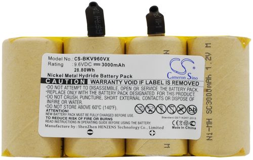 Batteri til Black&Decker 3000 mAh
