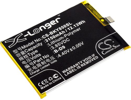 Batteri til Vivo B-D9 3150 mAh