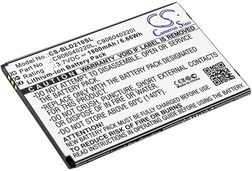 Batteri til BLU C906040220L,C906040220I 1800 mAh