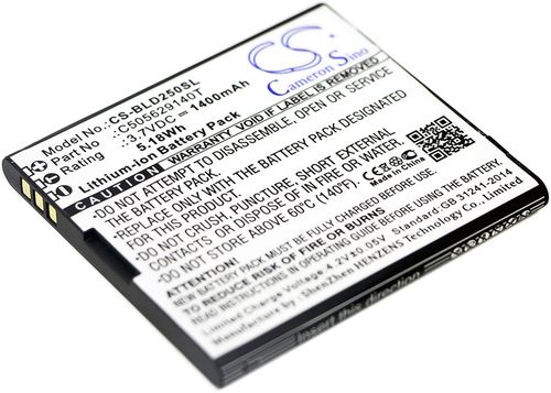 Batteri til BLU C505629140T,C505629140I,C505629140L 1400 mAh