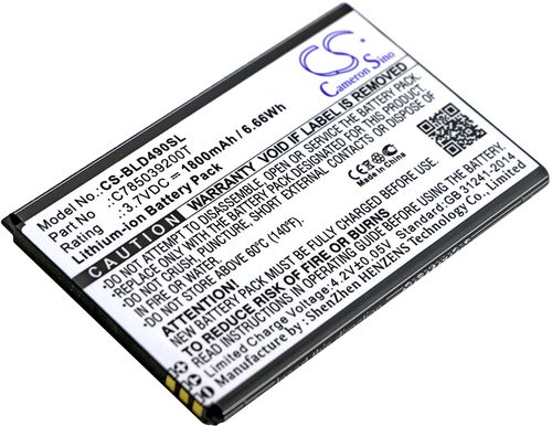 Batteri til BLU C785039200T 1800 mAh