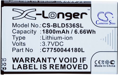 Batteri til BLU C775004180L 1800 mAh