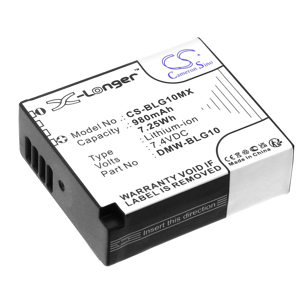 Batteri til Leica BP-DC15 (980mAh)