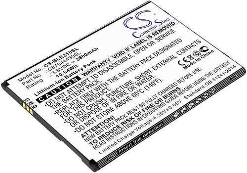 Batteri til BLU C876444300L 2800 mAh