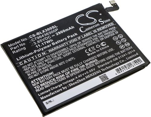 Batteri til BLU C796436300P 2900 mAh