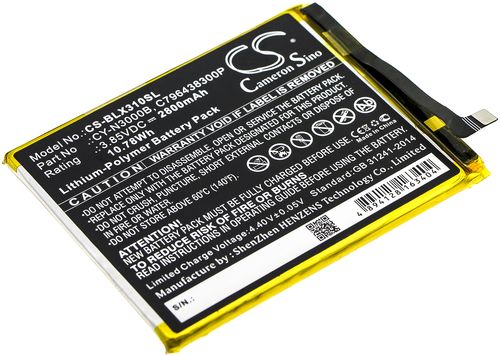Batteri til BLU C796438300P,CY-N3000B 2800 mAh
