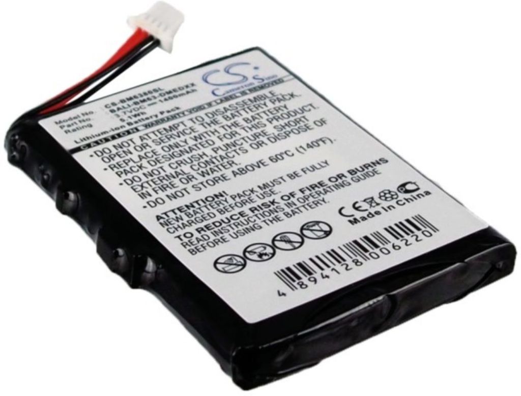 Batteri til BlueMedia BALI-BM63-DMED,SDI053707917 1400 mAh