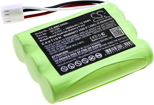 Batteri til Beamex MC28B,8036140,MC2BP 3600 mAh