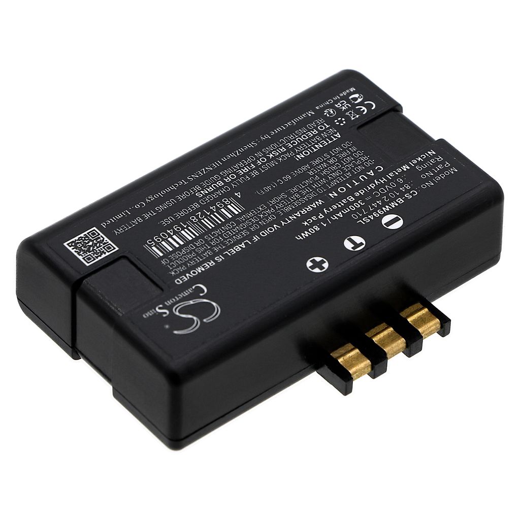 Batteri til BMW 84 10 6 833 994-02,84 10 6 833 994 300 mAh