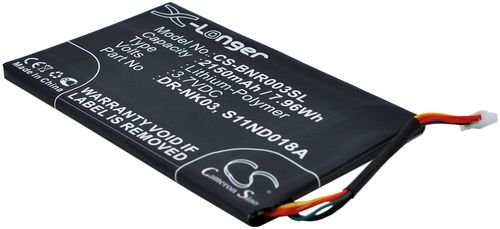 Batteri til Barnes & Noble DR-NK03,MLP305787,S11ND018A 2150 mAh