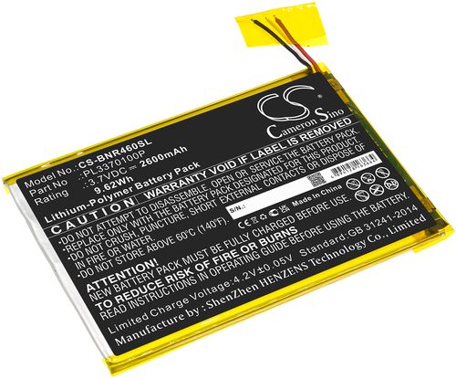 Batteri til Barnes & Noble PL3370100P 2600 mAh