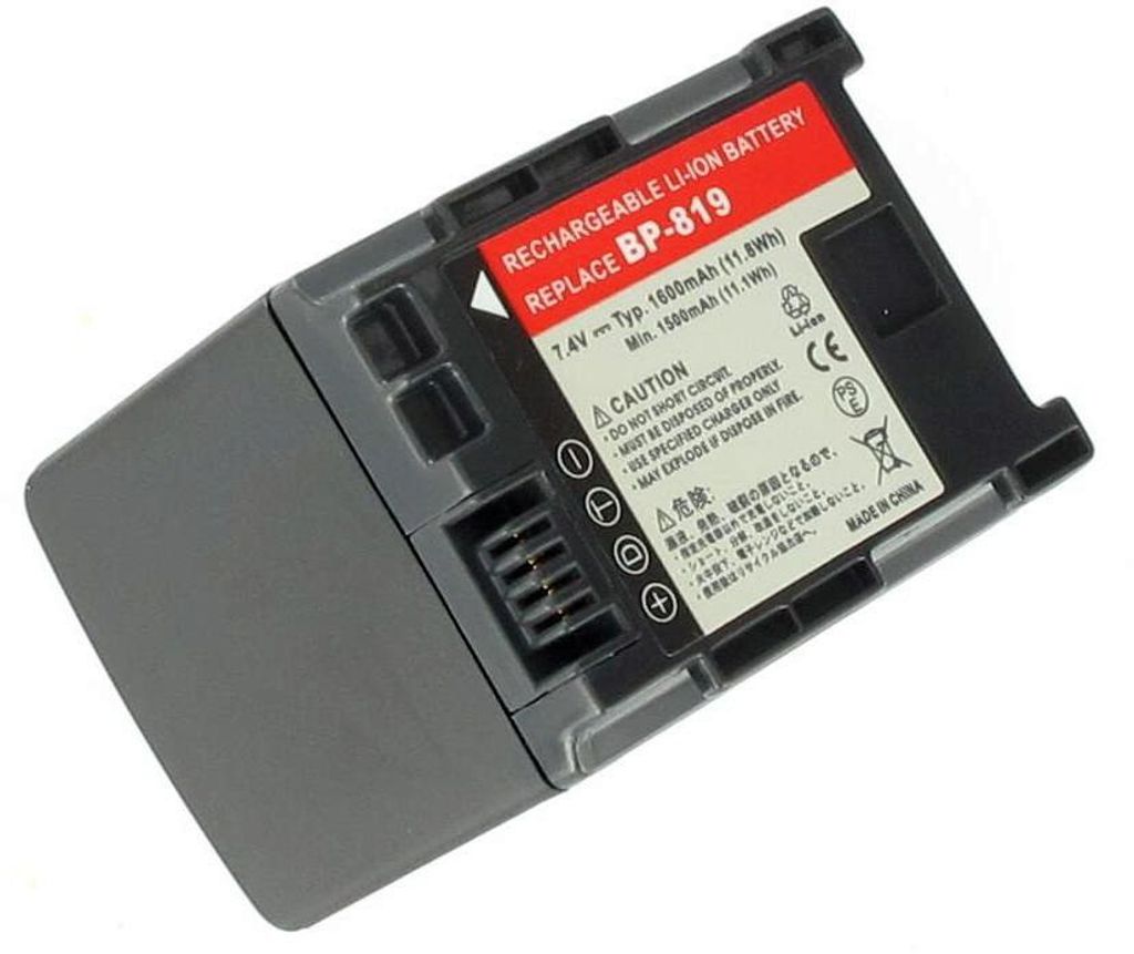 Batteri til Canon BP-819 (1780mAh)
