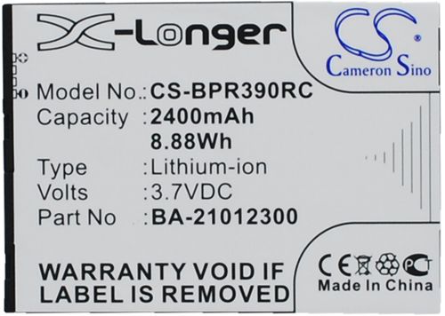 Batteri til BandRich BA-21012300 2400 mAh