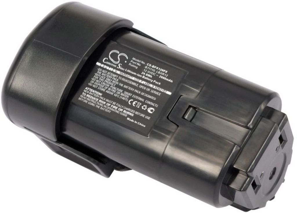 Batteri til Black & Decker LBXR12,BL1110,BL1310,BL1510,LB12,LBX12 2000 mAh