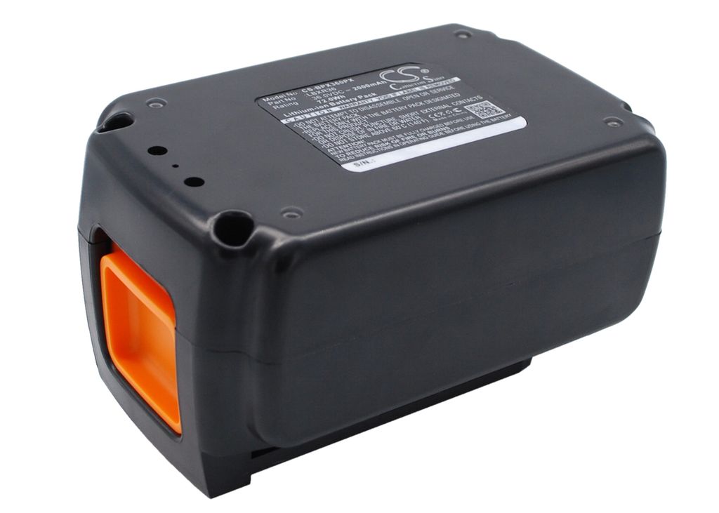 Batteri til Black & Decker LBXR36,LBX2040,LBX36,LBXR36-2,LBX1540-2,LBXR2036,LBX2540,LBX1540,LBX254 2000 mAh