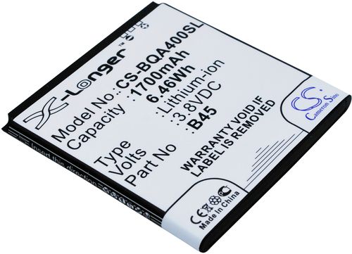 Batteri til BQ B45,BT-1500-252 1700 mAh