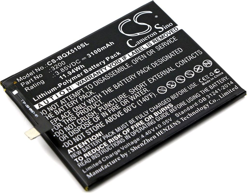 Batteri til BQ 3200 3100 mAh