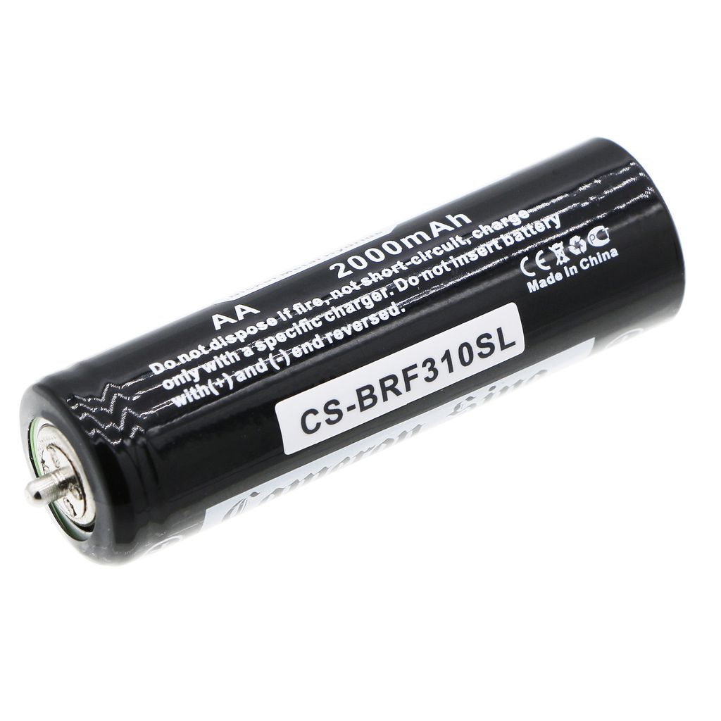 Batteri til Braun 67030923,7030923,67030834,67030165,HR-AAUV,0025864,5735709,5773701,5774701,5779701,5774704,5775701,5 2000 mAh
