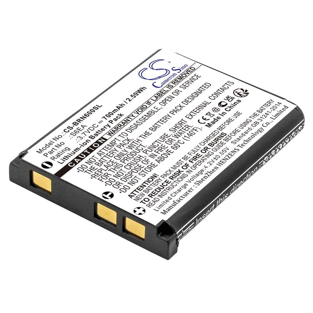 Batteri til Bosch S6EA 700 mAh