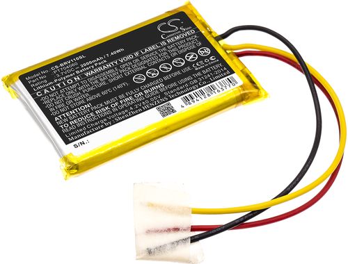 Batteri til Braven PT704060 2000 mAh