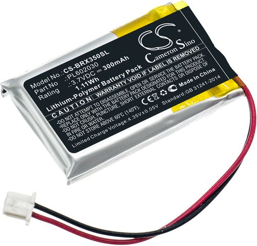 Batteri til BlueParrott PL602030 300 mAh
