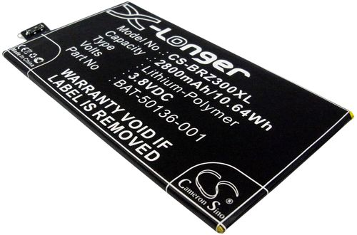 Batteri til BlackBerry BAT-50136-001,BAT-50136-002,STR100-2,BAT-50136-101,CUWV1,BAT-50136-003 2800 mAh