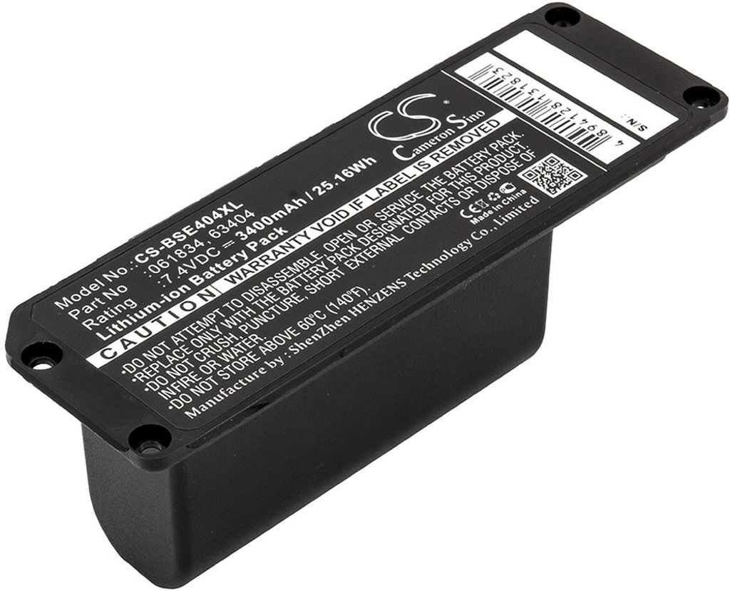 Batteri til Bose 063287,063404 3400 mAh