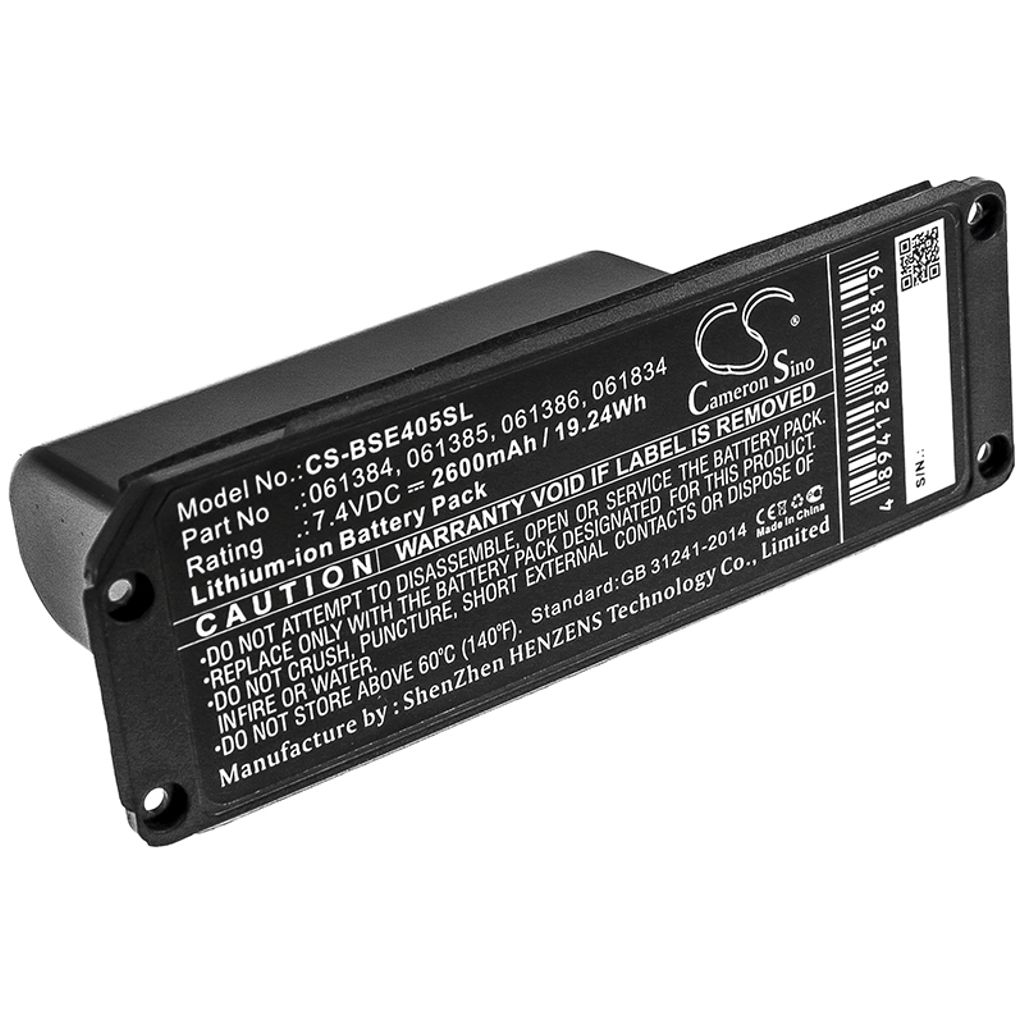 Batteri til Bose 061384,061385,061386,061834 2600 mAh