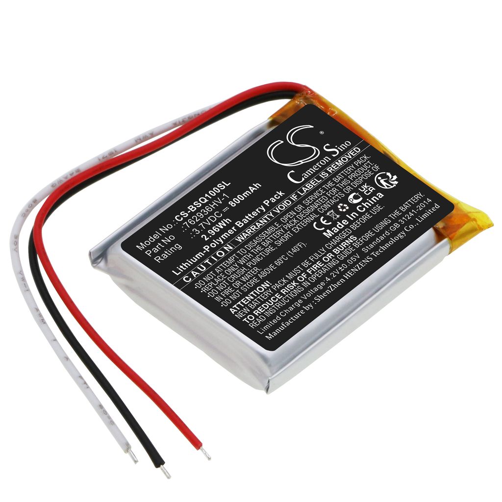 Batteri til Bose 762936HV-1 800 mAh