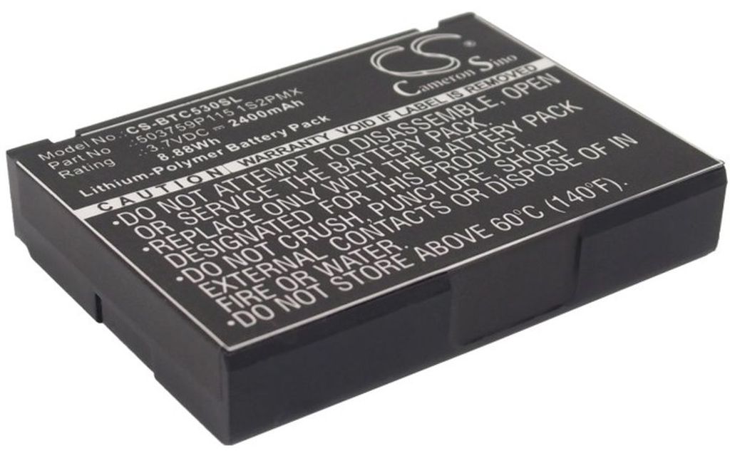 Batteri til Blaupunkt 503759P115 1S2PMX 2400 mAh