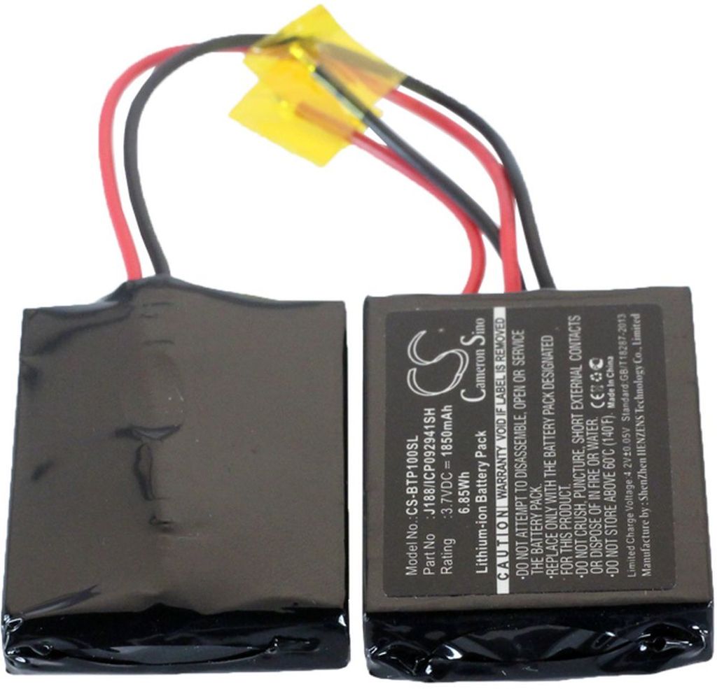 Batteri til Beats J188/ICP092941SH 1850 mAh