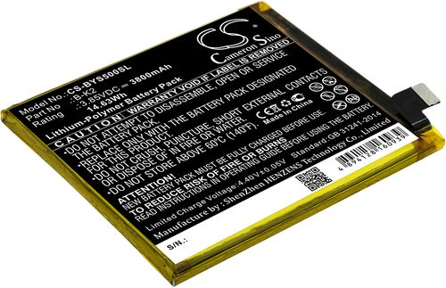 Batteri til Vivo B-K2 3800 mAh