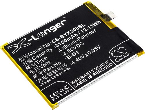 Batteri til Vivo B-D1 3150 mAh