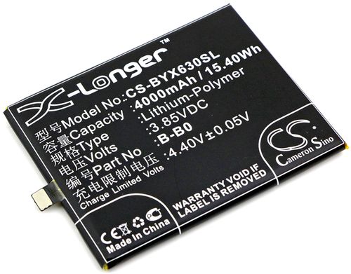 Batteri til Vivo B-B0 4000 mAh