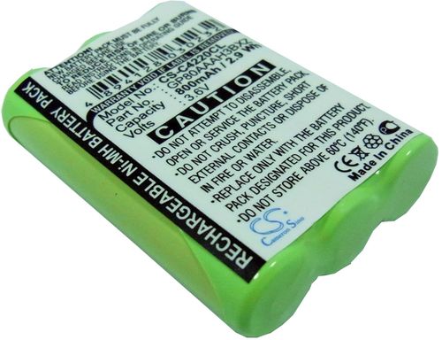 Batteri til Clarity GP80AAAH3BXZ 800 mAh