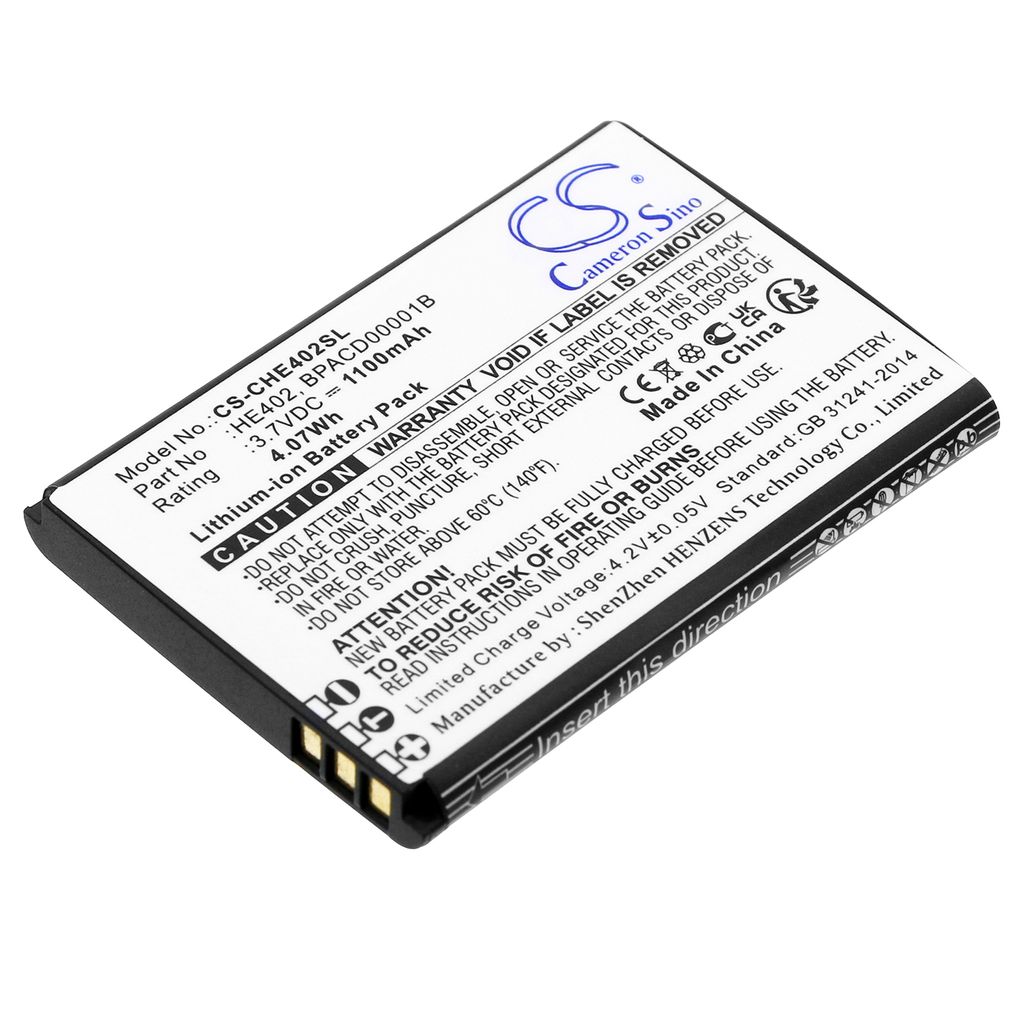 Batteri til AT&T HE402,BPACD00001B 1100 mAh