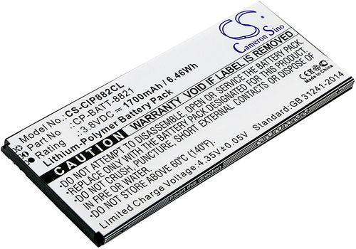 Batteri til Cisco CP-BATT-8821,GP-S10-374192-010H,74-102376-01 1700 mAh