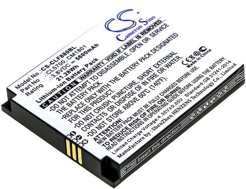 Batteri til Cilico CL5700,CM1801 5600 mAh