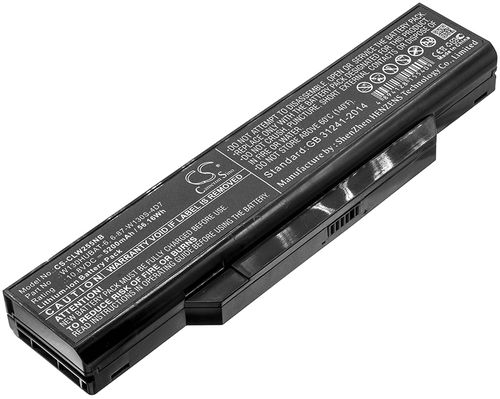 Batteri til Clevo W130HUBAT-6,6-87-W130S-4D7,6-87-W130S-4D71,6-87-W130S-4D72 5200 mAh