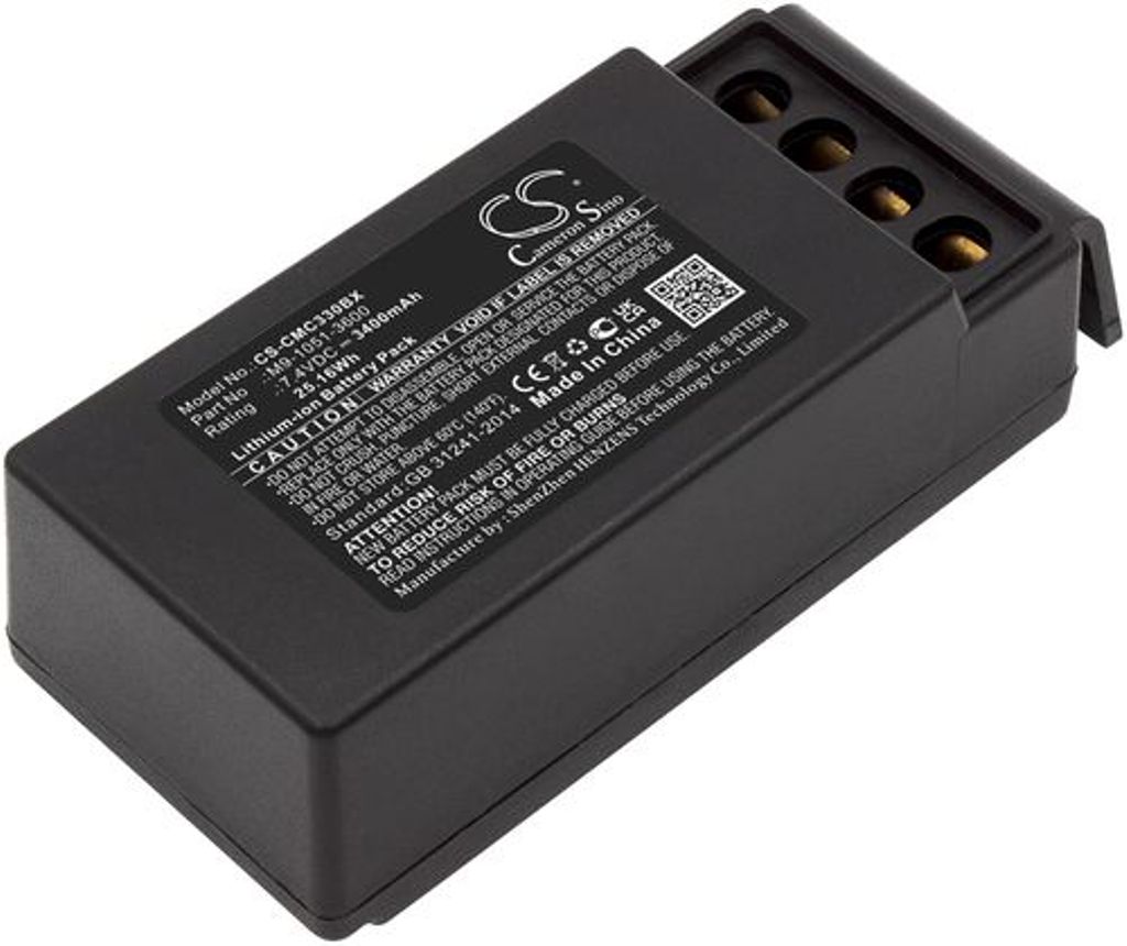 Batteri til Cavotec M9-1051-3600,MC-EX-BATTERY3 3400 mAh