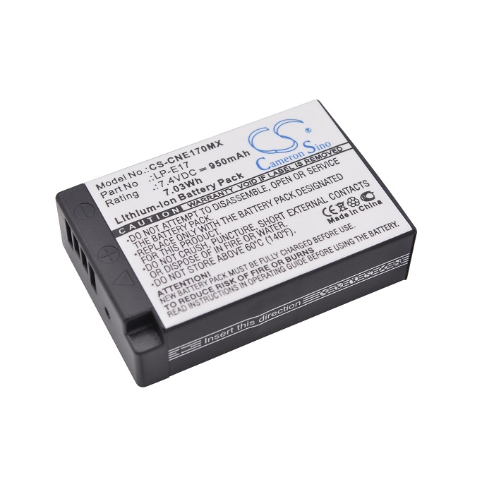 Batteri til Canon LP-E17 (950mAh)