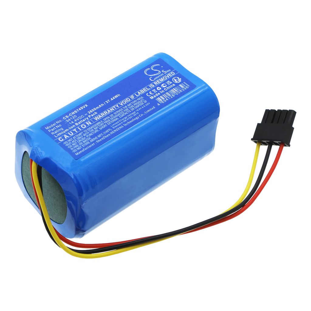 Batteri til Cecotec 94120 2600 mAh