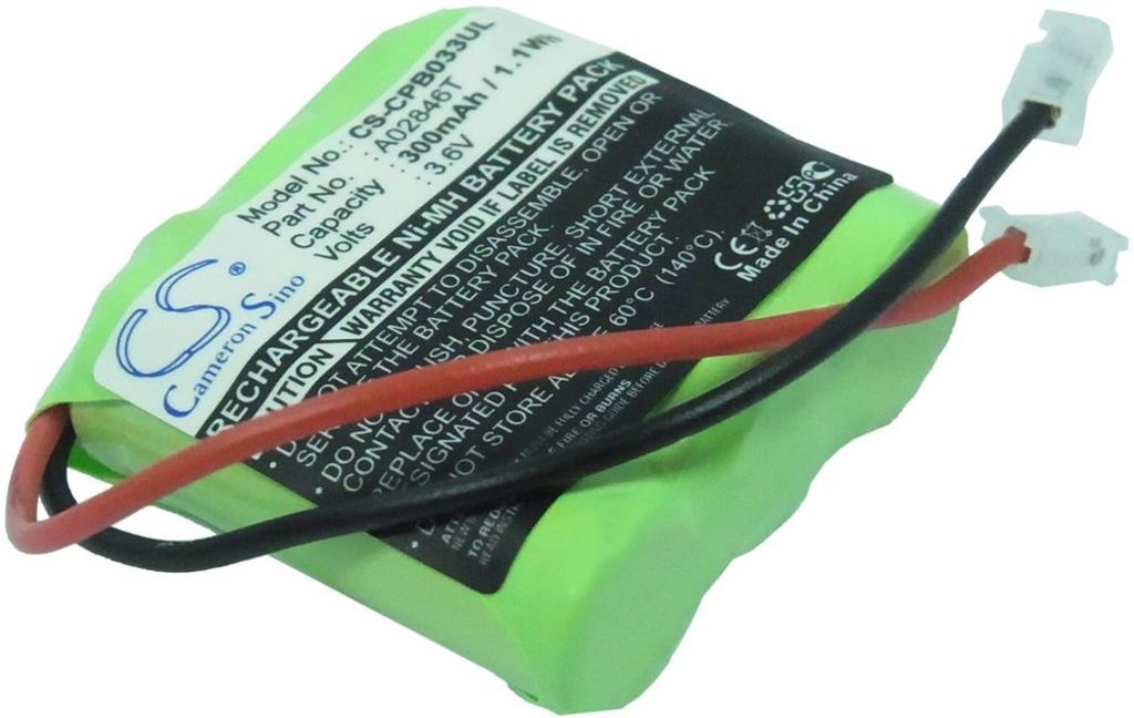 Batteri til Universal 2/3AAA x 3 300 mAh