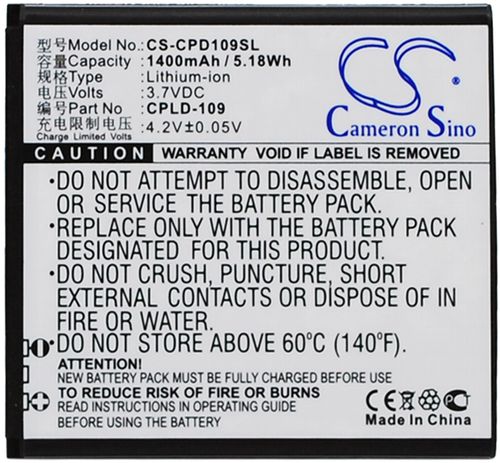 Batteri til Coolpad CPLD-109 1400 mAh