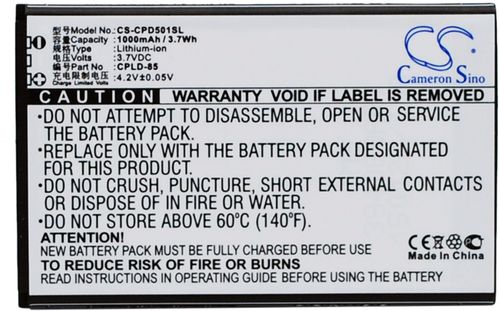 Batteri til Coolpad CPLD-85 1000 mAh