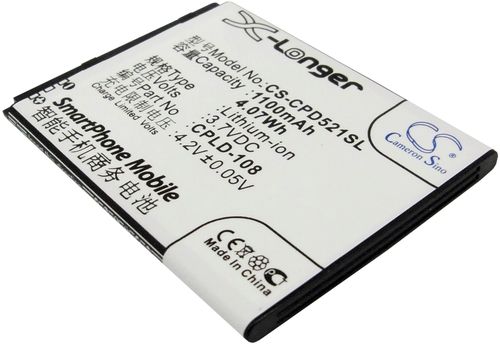 Batteri til Coolpad CPLD-108 1100 mAh