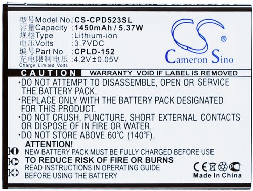 Batteri til Coolpad CPLD-152 1450 mAh
