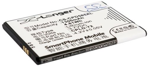 Batteri til Coolpad CPLD-72,CPLD-78 1300 mAh
